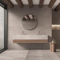 Плитка CERAMICA DESEO BESANA EC.RLV.SOFT GREY 120x60