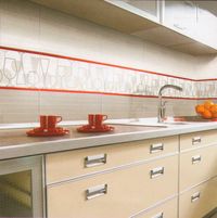 Плитка Ceramika Konskie Italia grey 20x50 зображення 1
