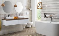 Плитка Ceramika Konskie Udine greige 25x75 зображення 1
