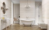 Плитка Ceramika Konskie Valentina Ivory 25x60 зображення 1