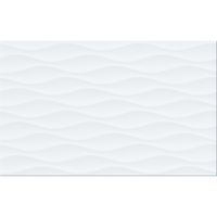 Плитка Cersanit Rika White Wave Structure Glossy 25x40 G1