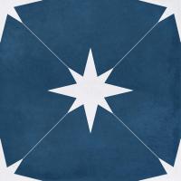 Плитка GEOTILES Ponent BLUE 22x22