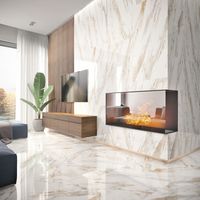 Плитка Inter Gres Calacatta gold пол серый 120x240 240120 35 071/L изображение 1