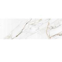 Плитка ITT CERAMIC CALACATTA PAONAZZO SHINY DECOR RECT. 30X90 зображення 1