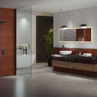 Плитка Opoczno Quantum Light Grey Satin 25x75 сірий зображення 1