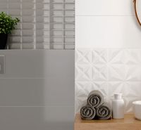 Плитка Opoczno WHITE MAGIC GLOSSY SQUARES STRUCTURE 25X75 изображение 1