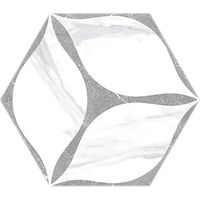Плитка Oset Corola Grey Hex 20х24 изображение 1