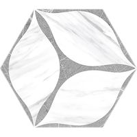 Плитка Oset Corola Grey Hex 20х24 изображение 8