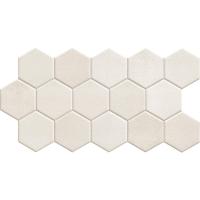Плитка REALONDA HEX WHITE 51x26