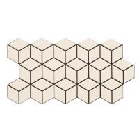 Плитка REALONDA RHOMBUS SNOW 51x26