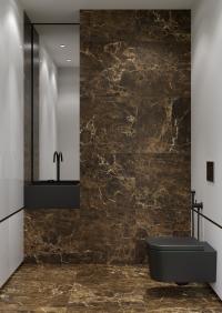 Плитка Zeus Ceramica FIERA DEL MARMO DARK EMPERADOR ZRXFM6BR 60x60 зображення 5
