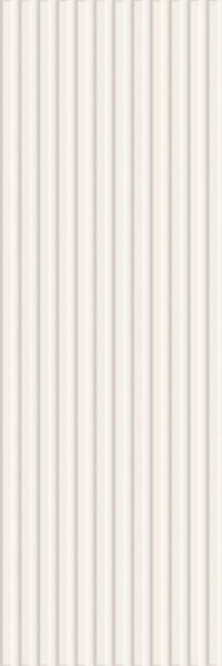 Плитка Paradyz RAY BIANCO SCIANA STRUKTURA REKT. 25X75 G1