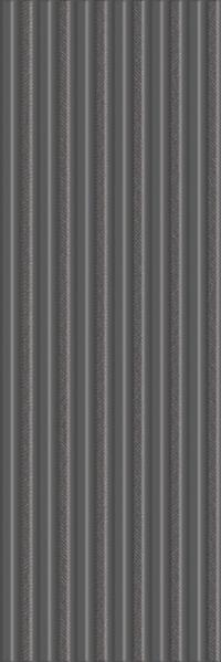 Плитка Paradyz Ray GRAFIT SCIANA STRUKTURA REKT. 25X75 G1
