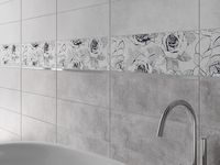 Декор Cersanit Snowdrops flower декор 20x60 изображение 1