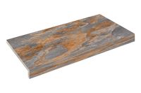 Сходинка пряма Zeus Ceramica 20 мм SLATE MULTICOLOR SX60ST2RR