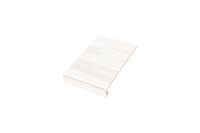 Ступень угловая левая Zeus Ceramica Ravello White SZBXRV0BRP1