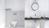 Плитка Opoczno White Glossy стена 25x75 изображение 1