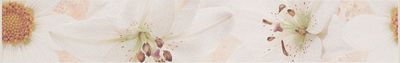 Декор Cersanit Alama beige flower фриз