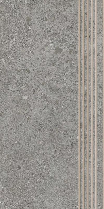 Ступень Paradyz AUTHORITY GREY STOPNICA PROSTA NACINANA MAT 30x60