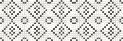 Декор Opoczno Pret A Porter Black&White Mosaic