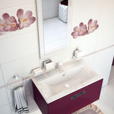 Плитка Cersanit Casablanca біла
