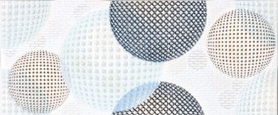 Плитка Intercerama Confetti бордюр широкий сірий (БШ18071)