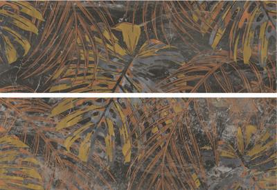 Декор AZTECA NEBULA DECOR 2 NECTAR R90 BLAС 30x90 P74