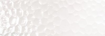 Декор AZTECA UNIK R90 BUBBLES WHITE GLOSSY 30x90 (декор) B43