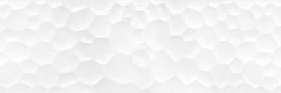 Декор AZTECA UNIK R90 BUBBLES WHITE MAT 30x90 (декор) B43