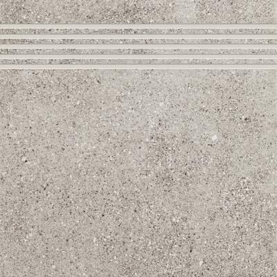 Ступень Ceramika Konskie Leo grey stopnica 33,3x33,3