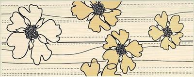 Декор Ceramika Konskie Marco cream inserto 20x50