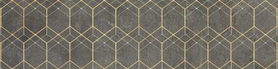 Декор Cerrad SOFTCEMENT GRAPHITE DECOR GEO RECT. 30x120