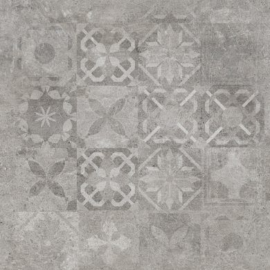 Декор Cerrad SOFTCEMENT SILVER DECOR PATCHWORK RECT. 60x60