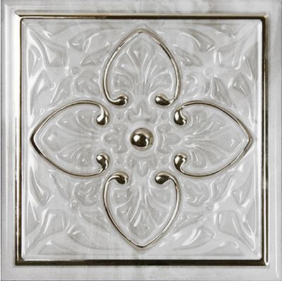 Декор MONOPOLE DEC. ARMONIA PETRA SILVER A 15х15