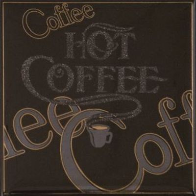 Декор MONOPOLE KITCHEN COFFEE GOLD 15х15