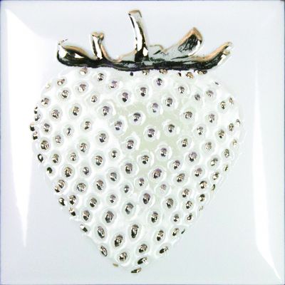 Декор MONOPOLE SEASON FRESA BLANCO BRILLO BISEL 15х15