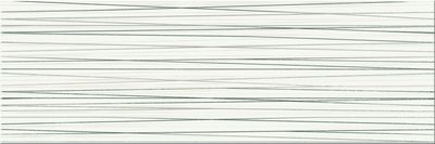Декор Opoczno Black Shadow Ecosta White Inserto Stripes Silver 25x75