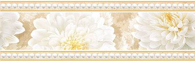 Плитка Intercerama Elegance бордюр широкий бежевий (БШ81021)