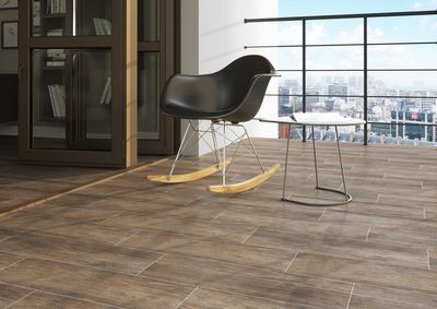 Плитка Cersanit Finwood brown підлога