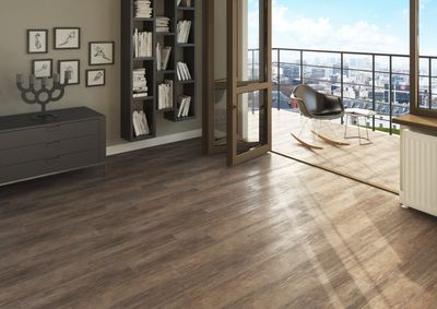 Плитка Cersanit Finwood brown підлога