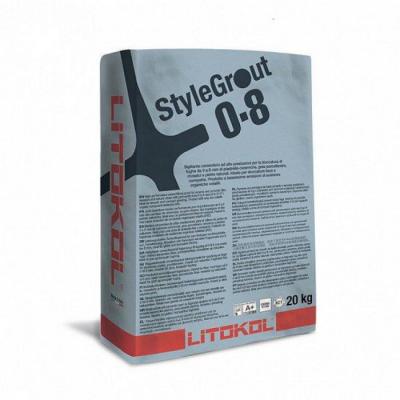 Фуга для швов Litokol Stylegrout SG08WHT10020 20 кг WHITE 1 белый