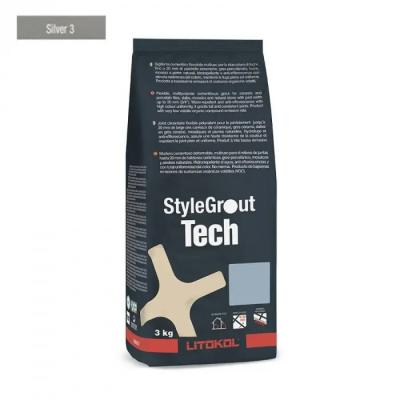 Фуга для швов Litokol Stylegrout Tech SGTCHWHT20063 3 кг WHITE 2 белый