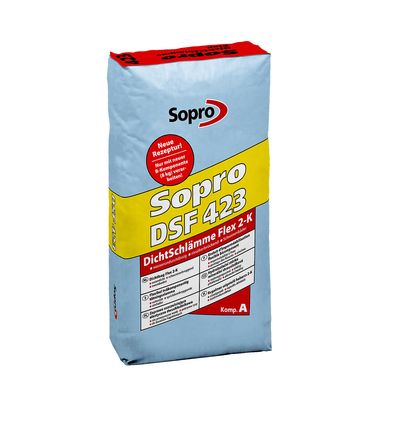 Гідроізоляційний розчин Sopro DSF 423 / 24A мішок 24кг