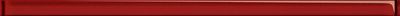Декор Opoczno Glass Red Border 3x75