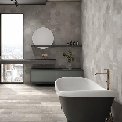 Плитка Oset PULPIS DARK GREY HEX 20х24