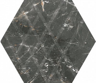 Плитка Paradyz MARVELSTONE GREY HEKSAGON GRES mat 20x17