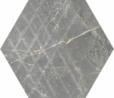 Плитка Paradyz MARVELSTONE LIGHT GREY HEKSAGON GRES mat 20x17