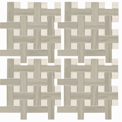 Мозаика Zeus Ceramica Marmo Acero Bianco (mmcxma18)