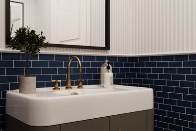 Мозаика Kotto Ceramica BRICK B 6008 Steel Blue