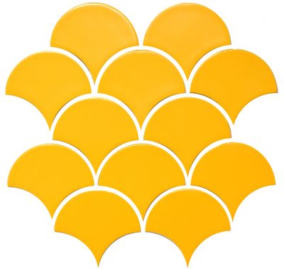 Мозаїка Kotto Ceramica SCALES SC 6025 Dark Yellow (компл А і В)